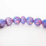 Ultra Violet Opal Beaded Bracelet