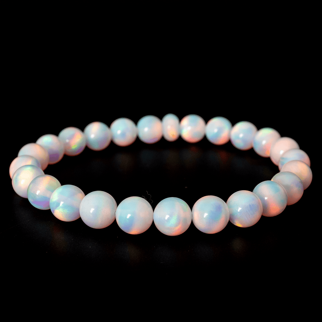 White opal bracelet deals