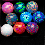 Rainbow Opal Beads - Pick Your Own Pack of 10mm Opal Beads