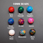 Rainbow Opal Beads - Pick Your Own Pack of 10mm Opal Beads