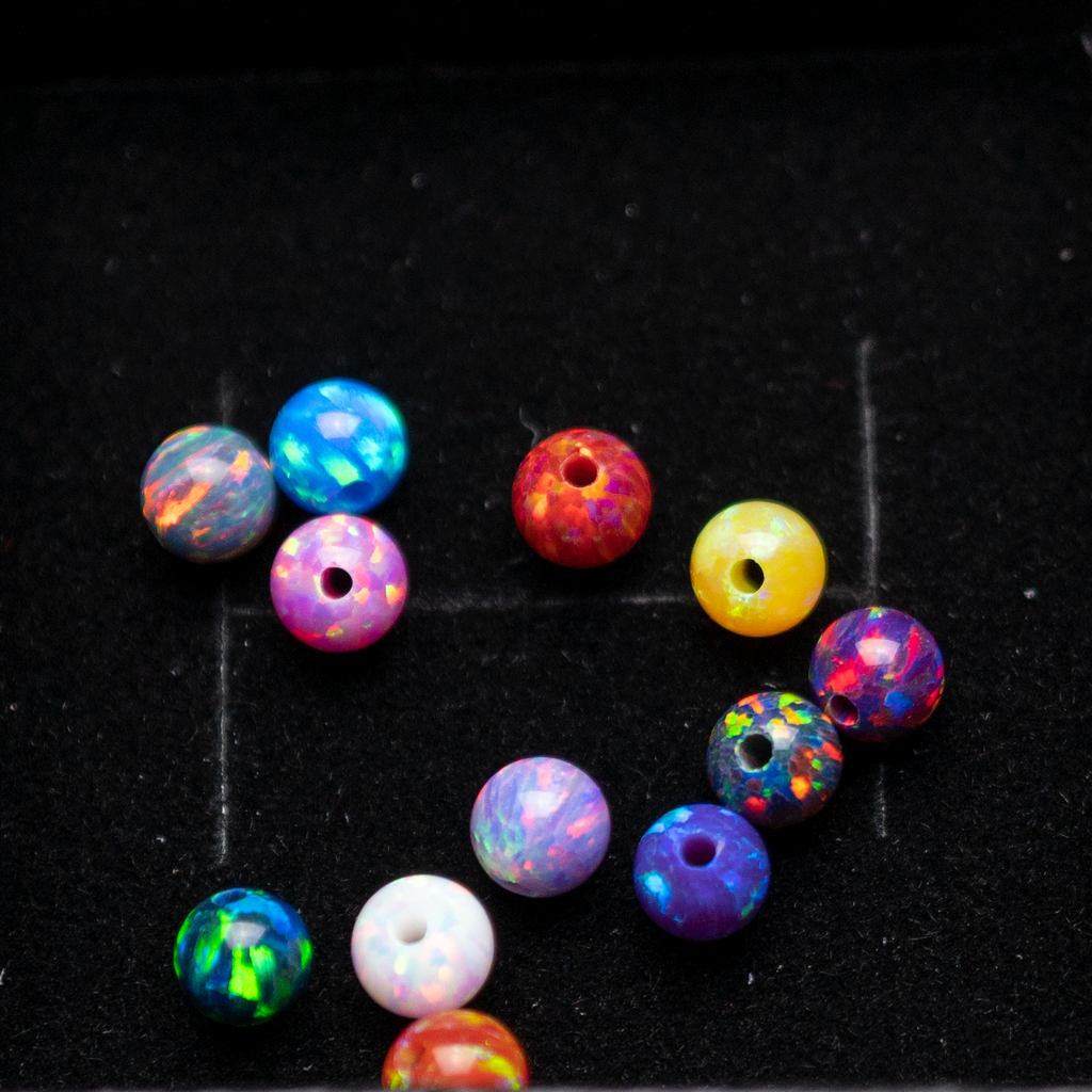 Rainbow Opal Beads - Pick Your Own Pack of 4mm Opal Beads