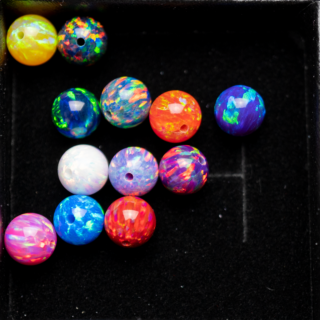 Rainbow Opal Beads - Multi Pack of 8mm Opal Beads - Beads for Jewelry – The  Opal Dealer