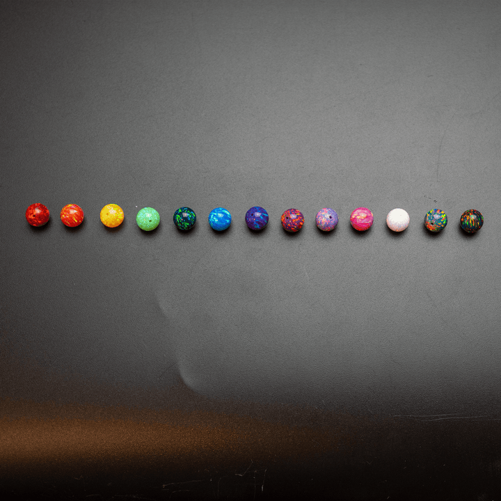 Opal Bead Variety Pack - Pick Your Own Pack of 8mm Opal Beads - The Opal Dealer