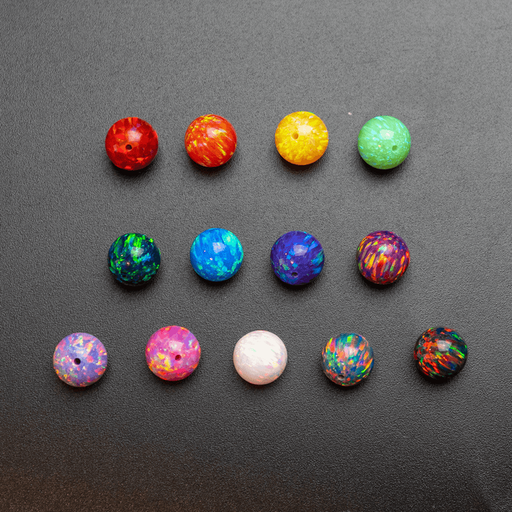 Opal Bead Variety Pack - Pick Your Own Pack of 8mm Opal Beads - The Opal Dealer