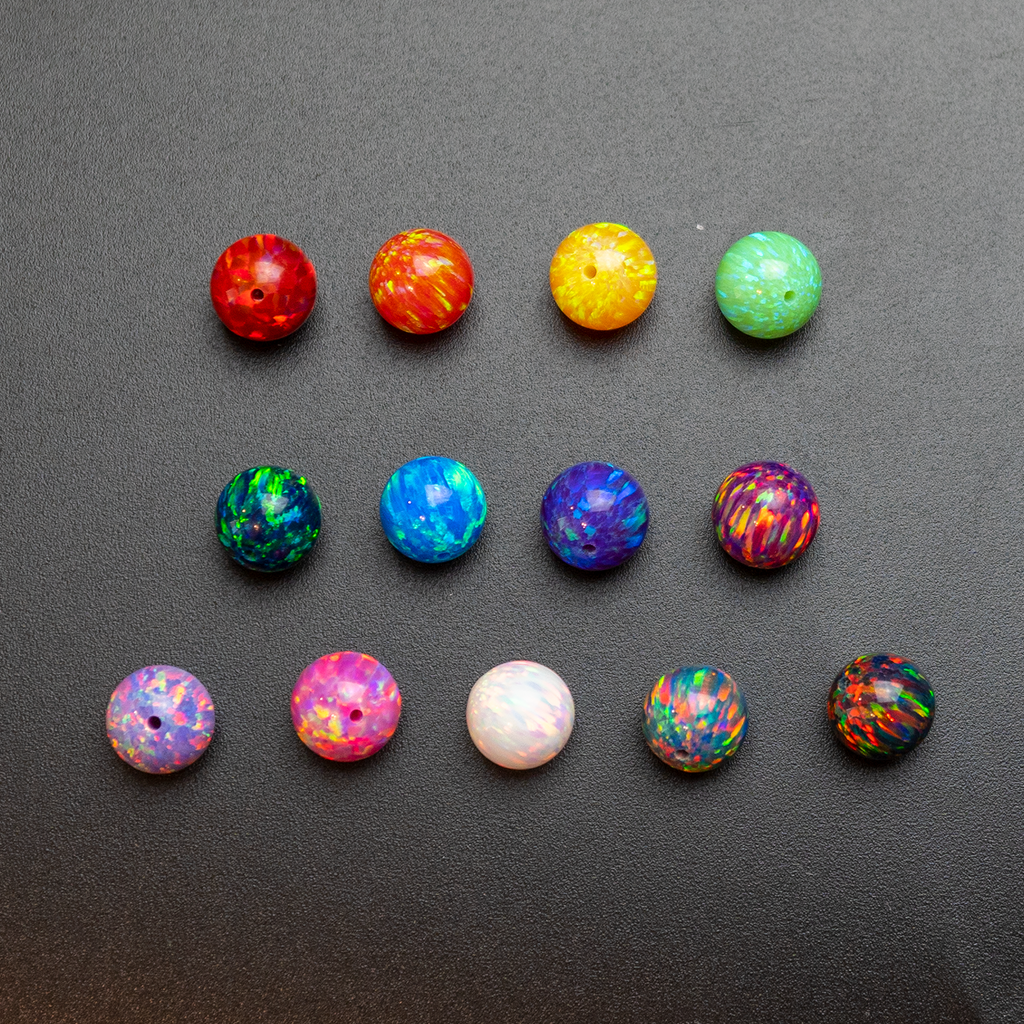 Rainbow Opal Beads - Multi Pack of 8mm Opal Beads - Beads for Jewelry – The  Opal Dealer