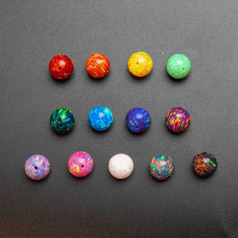 Rainbow Opal Beads Multi Pack of 8mm Opal Beads Beads for