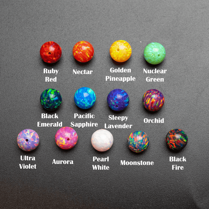 Opal Bead Variety Pack - Pick Your Own Pack of 8mm Opal Beads - The Opal Dealer