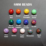 Opal Bead Variety Pack - Pick Your Own Pack of 8mm Opal Beads