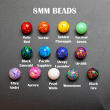 Rainbow Opal Beads - Pick Your Own Pack of 8mm Opal Beads