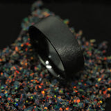 Black Ceramic Ring Blank/Liner 8mm Wide