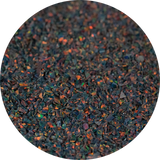 Black Fire Crushed Opal