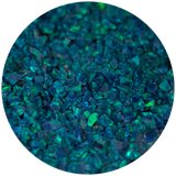 Caribbean Blue Crushed Opal