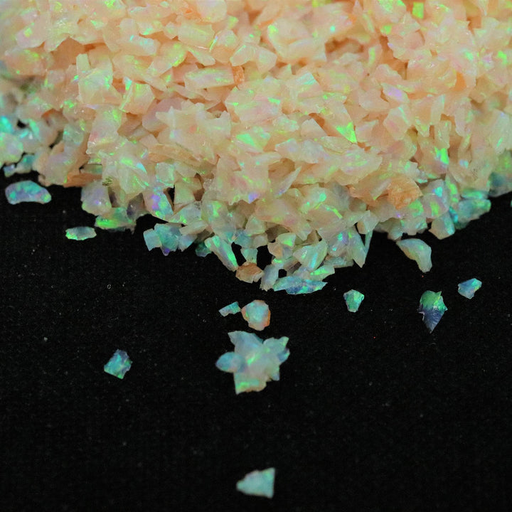 Frozen Peach Crushed Opal - The Opal Dealer