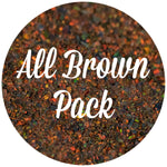All Brown Crushed Opal Value Pack - 3 Grams Total