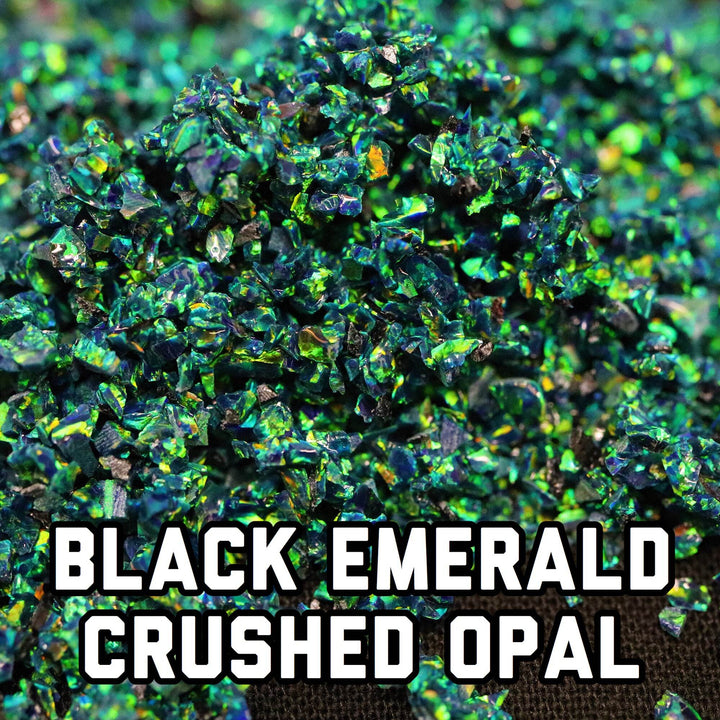All Black Crushed Opal Value Pack - 4 Grams Total - The Opal Dealer