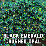 All Black Crushed Opal Value Pack - 4 Grams Total