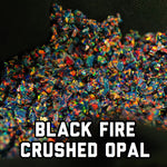 All Black Crushed Opal Value Pack - 4 Grams Total