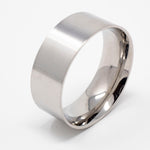 Stainless Steel Ring Blank/Liner 8mm Wide
