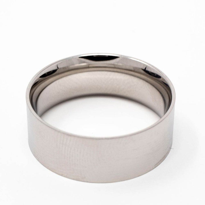 Stainless Steel Ring Blank/Liner 8mm Wide - The Opal Dealer
