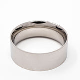 Stainless Steel Ring Blank/Liner 8mm Wide