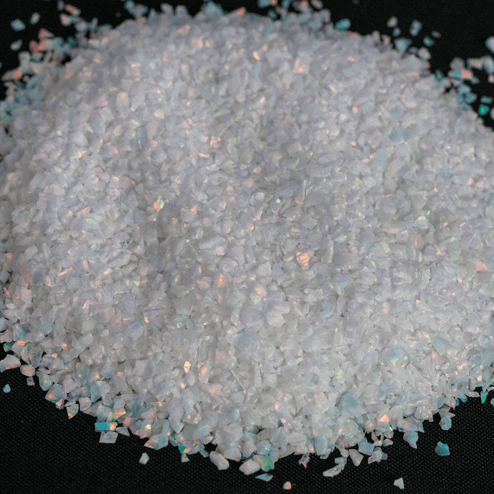 Pearl White Crushed Opal - The Opal Dealer