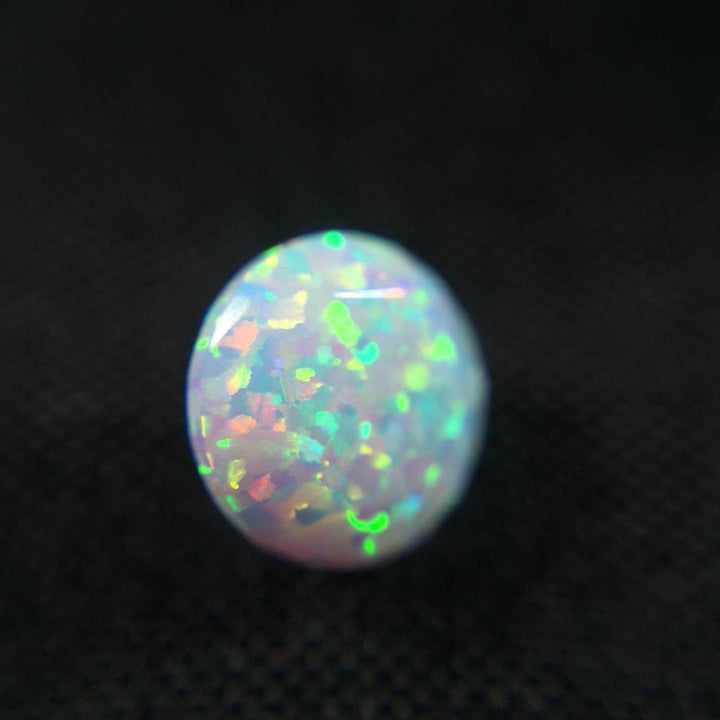 Pearl White Diamond Cut Faceted Opal Stones - The Opal Dealer