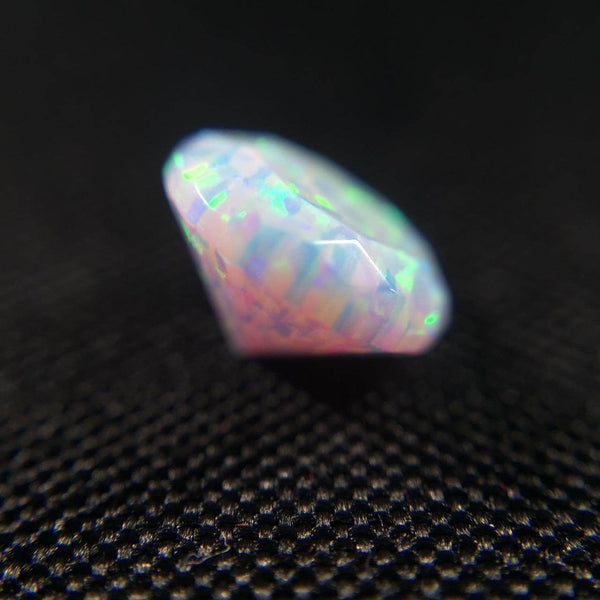 Pearl White Diamond Cut Faceted Opal Stones - The Opal Dealer