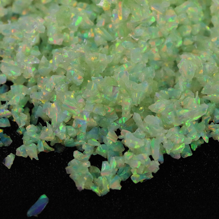 Key Lime Crushed Opal - The Opal Dealer