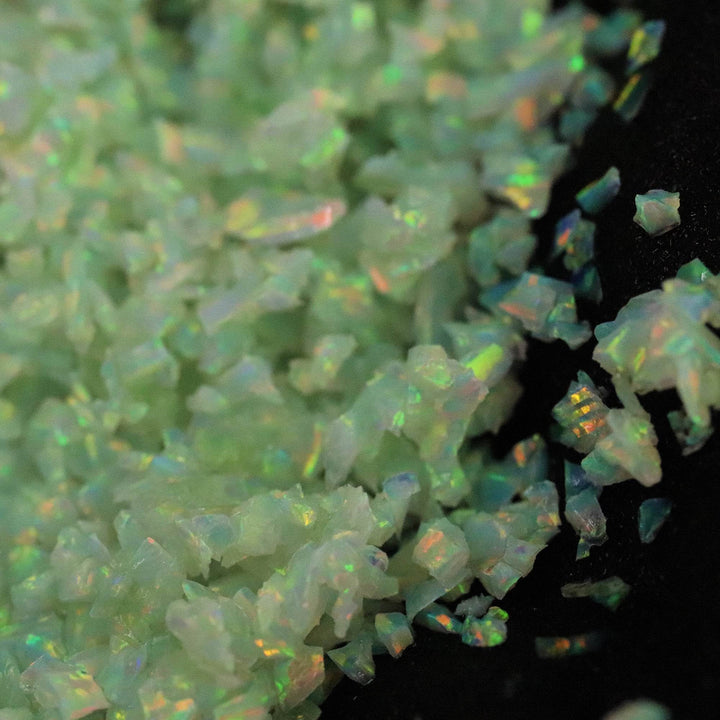 Key Lime Crushed Opal - The Opal Dealer