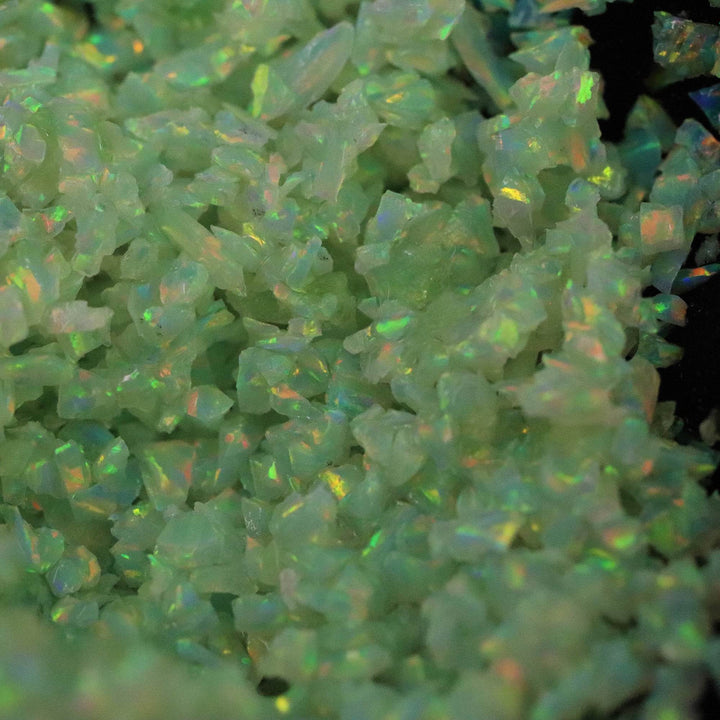 Key Lime Crushed Opal - The Opal Dealer