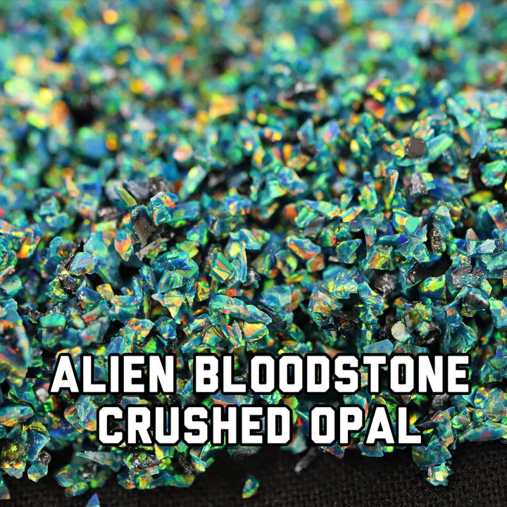 All Green Crushed Opal Value Pack - 10 Grams Total - The Opal Dealer