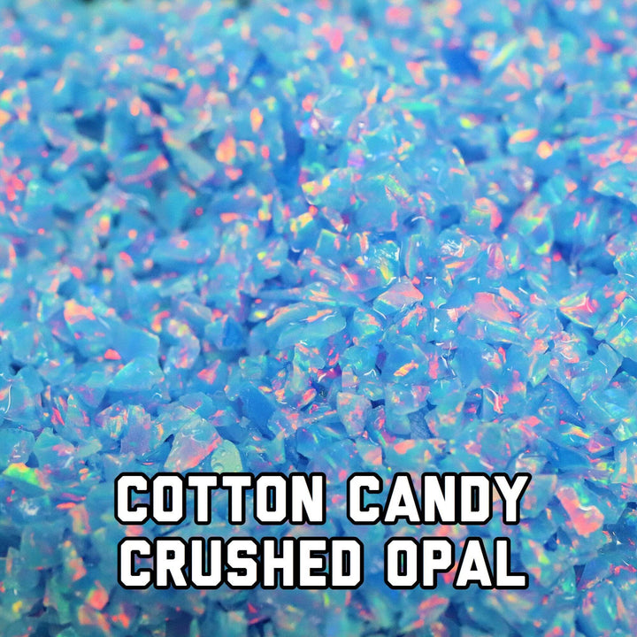 All Blue Crushed Opal Value Pack - 9 Grams Total - The Opal Dealer