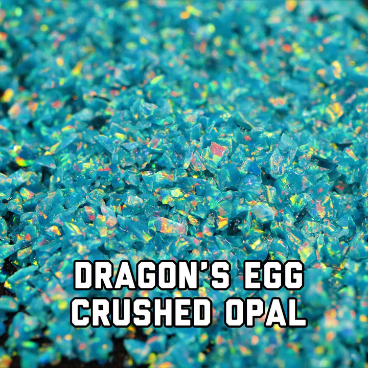 All Green Crushed Opal Value Pack - 10 Grams Total - The Opal Dealer