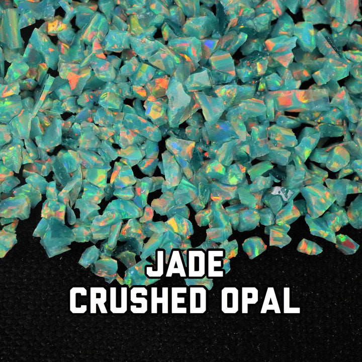 All Green Crushed Opal Value Pack - 10 Grams Total - The Opal Dealer