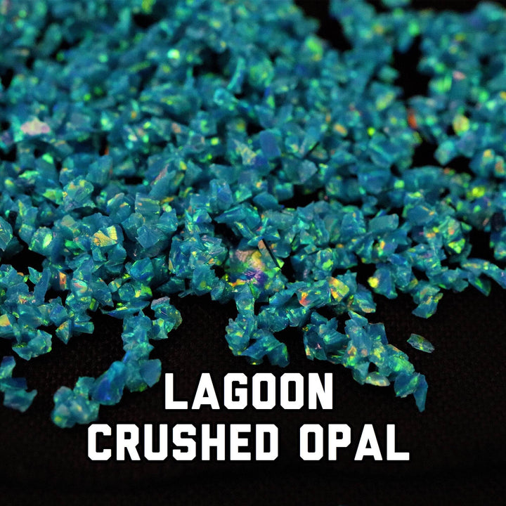 All Blue Crushed Opal Value Pack - 9 Grams Total - The Opal Dealer