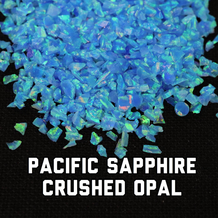 All Blue Crushed Opal Value Pack - 9 Grams Total - The Opal Dealer