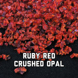 All Red Crushed Opal Value Pack - 4 Grams Total