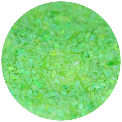 Nuclear Green Crushed Opal