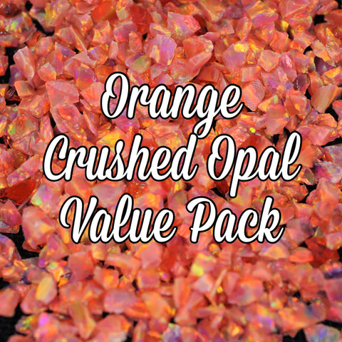 All Orange Crushed Opal Value Pack - 3 Grams Total