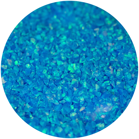 Pacific Sapphire Crushed Opal