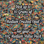 10G Pack Medium Size Crushed Opal