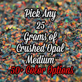 25G Pack Medium Size Crushed Opal