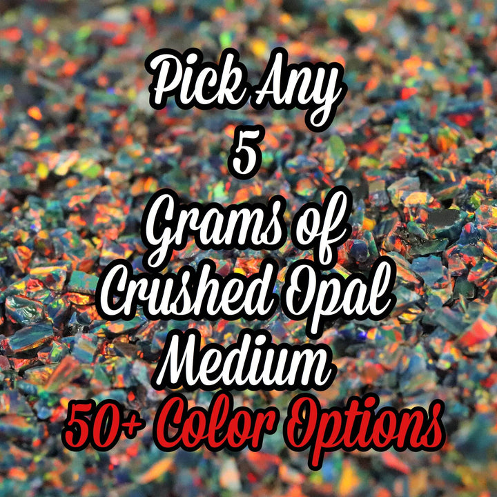 5G Pack Medium Size Crushed Opal - The Opal Dealer