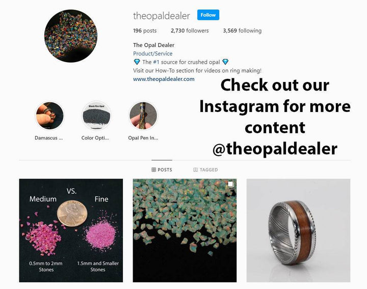 10G Pack Fine Size Crushed Opal - The Opal Dealer