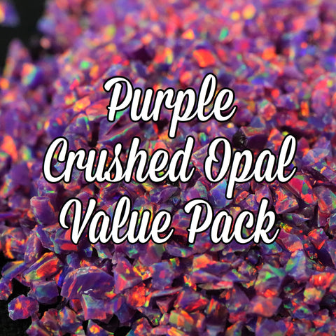 All Purple Crushed Opal Value Pack - 5 Grams Total