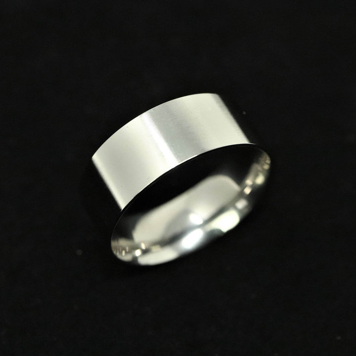 Titanium Ring Blank/Liner 8mm Wide - The Opal Dealer