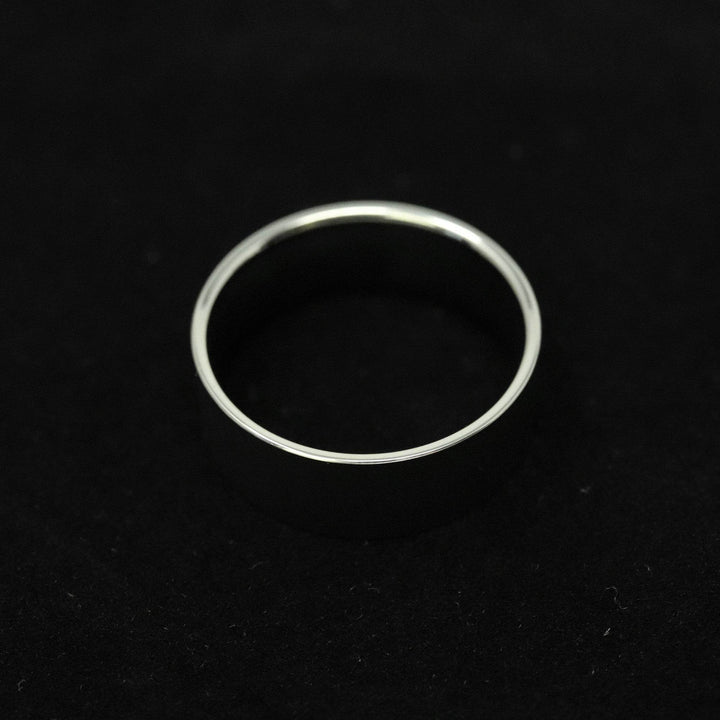 Tungsten Ring Blank/Liner 8mm Wide - The Opal Dealer