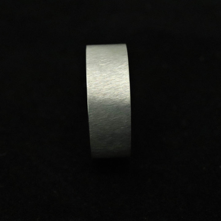 Tungsten Ring Blank/Liner 8mm Wide - The Opal Dealer