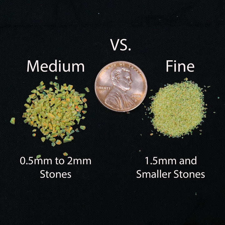 Amber Crushed Opal - The Opal Dealer
