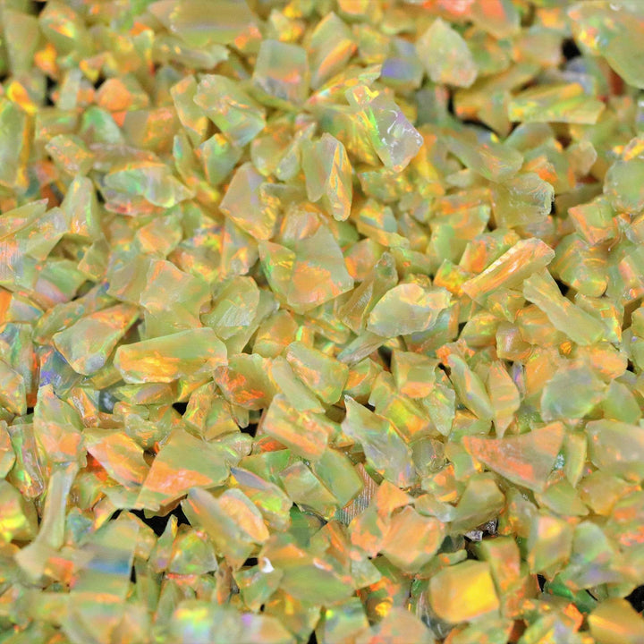 Amber Crushed Opal - The Opal Dealer